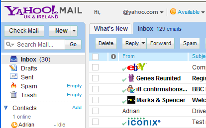 checkmark inbox